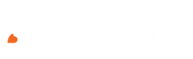 Aniiu logo in white color