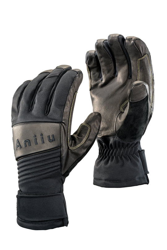 Viinson Short gloves product image, tuxedo black color